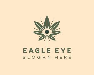 Mystic Eye Marijuana logo design