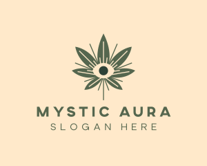 Mystic Eye Marijuana logo design