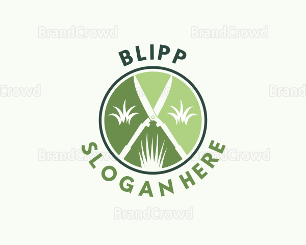 Garden Shears Landscaping Logo