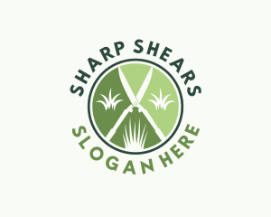 Garden Shears Landscaping logo design