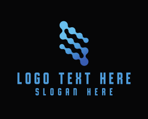 Web - Creative Tech Letter S logo design