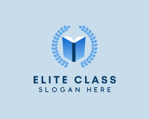 Learning Center Book logo design