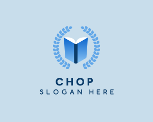 Ebook - Learning Center Book logo design