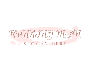 Cursive Feminine Watercolor Logo