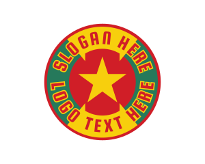 Round - Generic Star Reggae logo design