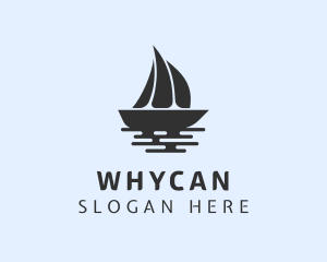 Vessel - Ocean Boat Sail logo design