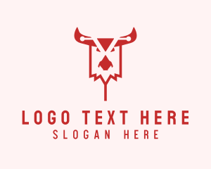 Toro - Bull Tribe Flag logo design