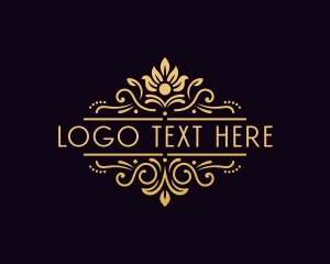 Stylish - Elegant Wedding Event logo design