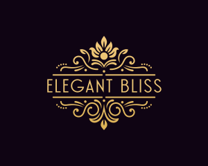 Elegant Wedding Event logo design