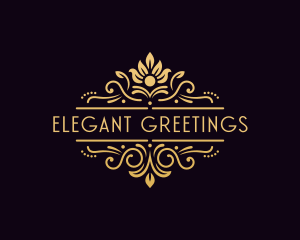 Elegant Wedding Event logo design