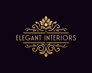 Elegant Wedding Event logo design