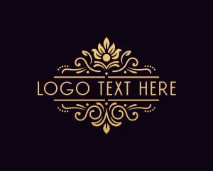 Salon - Elegant Wedding Event logo design