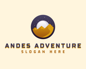 Desert Travel Adventure logo design