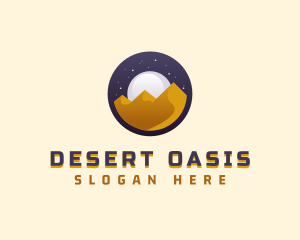 Desert Travel Adventure logo design