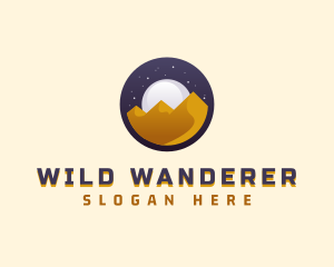 Desert Travel Adventure logo design