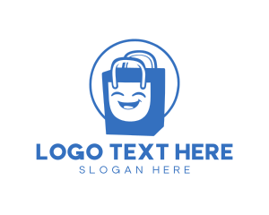 Supermarket - Supermarket Shopping Bag App logo design