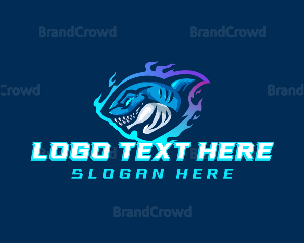 Esports Gaming Shark Logo