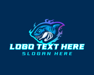 Animal - Esports Gaming Shark logo design