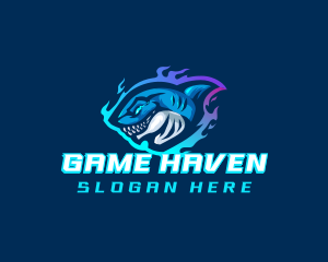 Esports Gaming Shark Logo