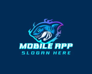 Esports Gaming Shark Logo