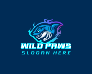 Esports Gaming Shark logo design