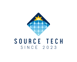 Source - Sustainable Solar Panel Technology logo design
