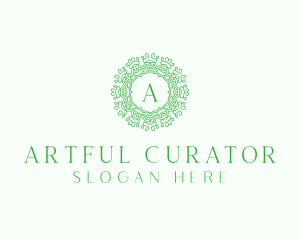 Decorative Flower Plant logo design