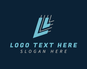 Letter L - Corporate Business Letter L logo design
