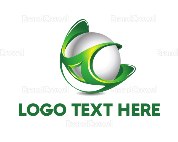 Green Globe Logo | BrandCrowd Logo Maker Logo