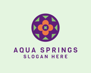 Spring Flower Nature logo design