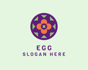 Organic Products - Spring Flower Nature logo design
