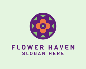 Spring Flower Nature logo design