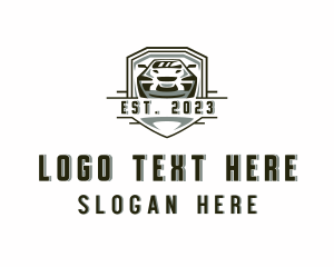 Racing Car Vehicle Logo