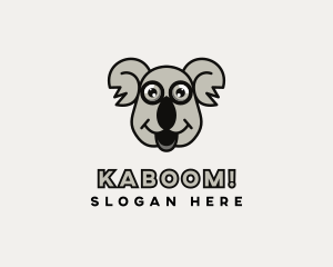 Mascot - Wildlife Happy Koala logo design