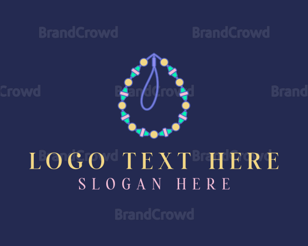 Handcrafted Beaded Jewelry Logo