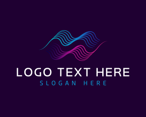 Tune - Sound Wave Motion logo design