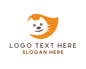 Shelter - Cat Animal Pet logo design