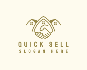 Sell - House Deal Realty logo design