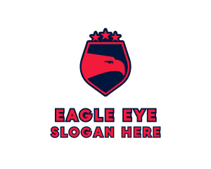 Eagle Falcon Star logo design