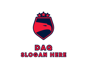 Aviation - Eagle Falcon Star logo design