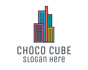 Hip - Colorful Modern City logo design