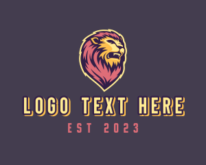 Otter - Wild Lion Gaming logo design