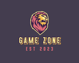 Wild Lion Gaming logo design