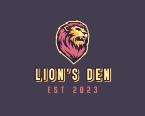 Wild Lion Gaming logo design