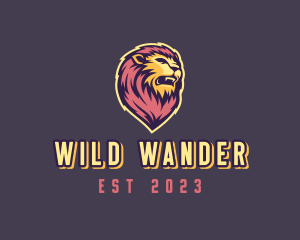 Wild Lion Gaming logo design