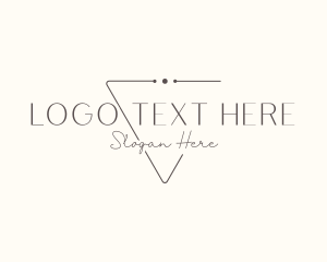 High End - Elegant Minimalist Company logo design