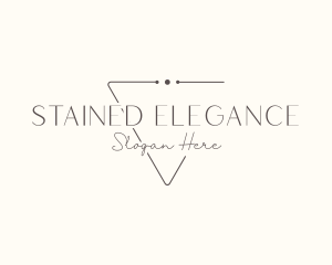 Elegant Minimalist Company logo design