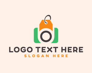 Price - Camera Price Tag logo design