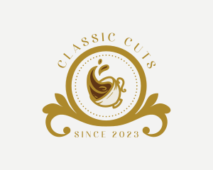 Classic Coffee Cafe logo design