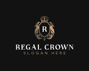 Crown Royalty Monarch logo design